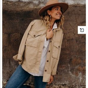 NWT Jack Military Jacket